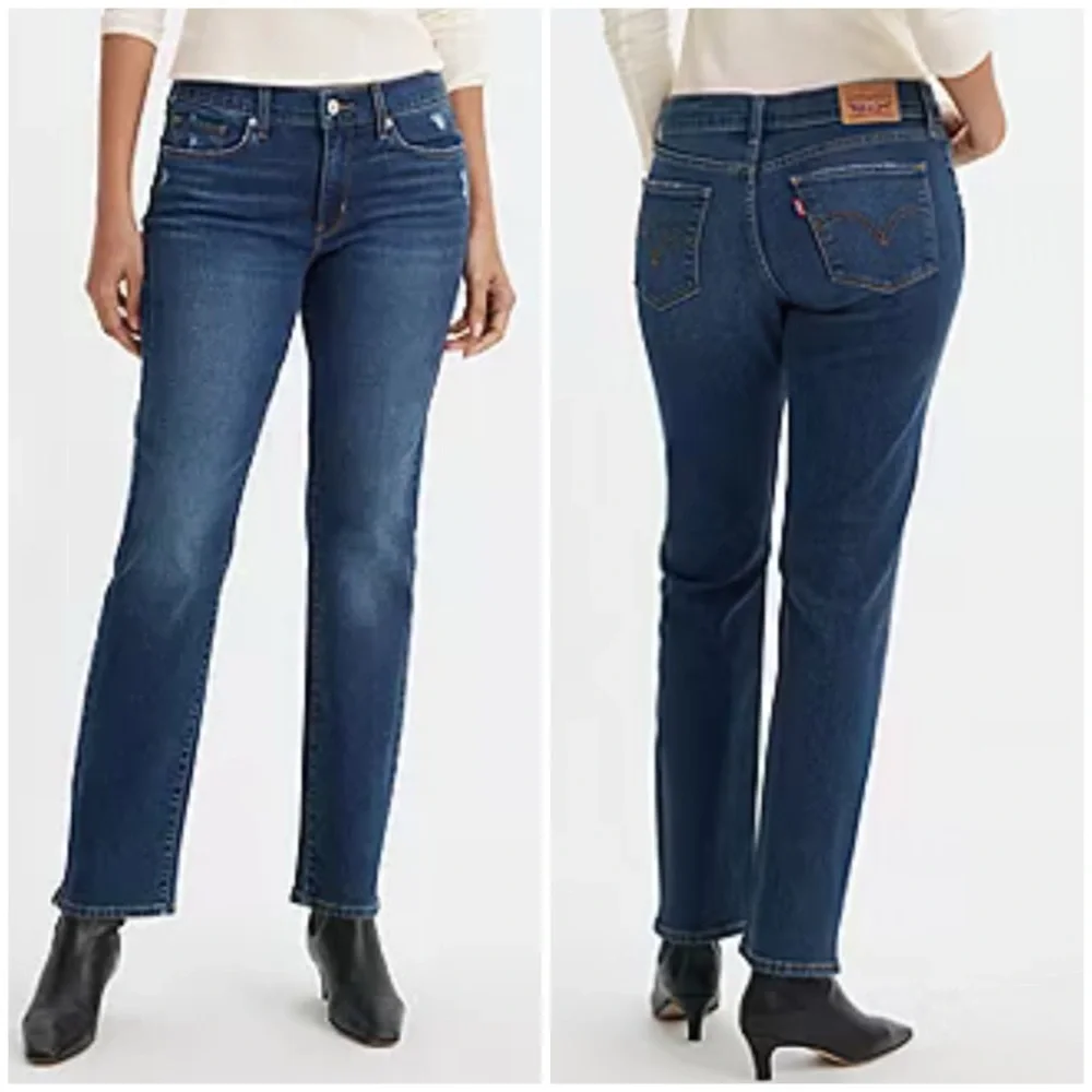 Levi's Classic Straight Mid-Rise Jeans - Picture 7 of 8